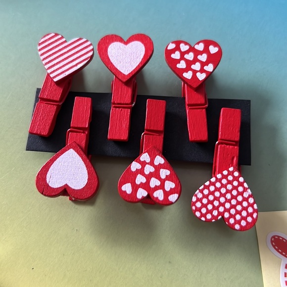 Set 26 pcs Bags Stickers Pen Note Book, Heart Clips + 1 GIFT - Picture 6 of 12